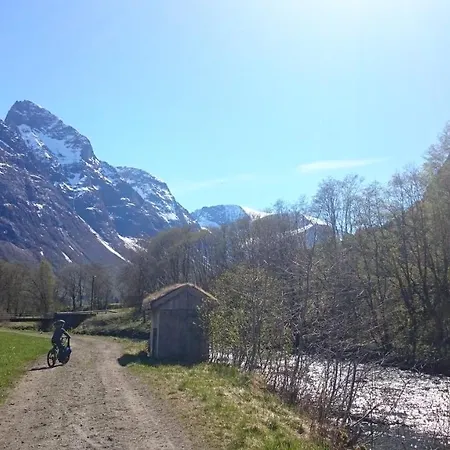 Apartamento Lensmansgarden Fjosen Innfjorden Exterior foto